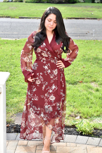 Kimono Wrap Dress