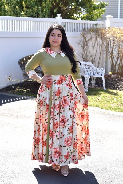 Hope Green Maxi Dress