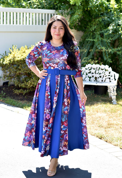 Erenia Blue Maxi Dress