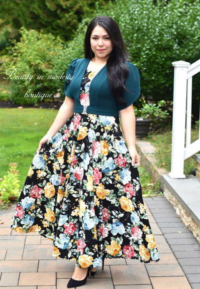 Dalissa Hunter Maxi Dress