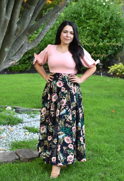 Aurora Pink Maxi Dress