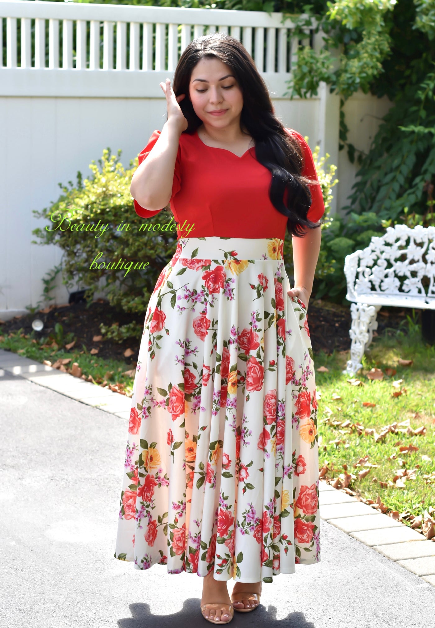 Tulip Ivory Maxi Dress